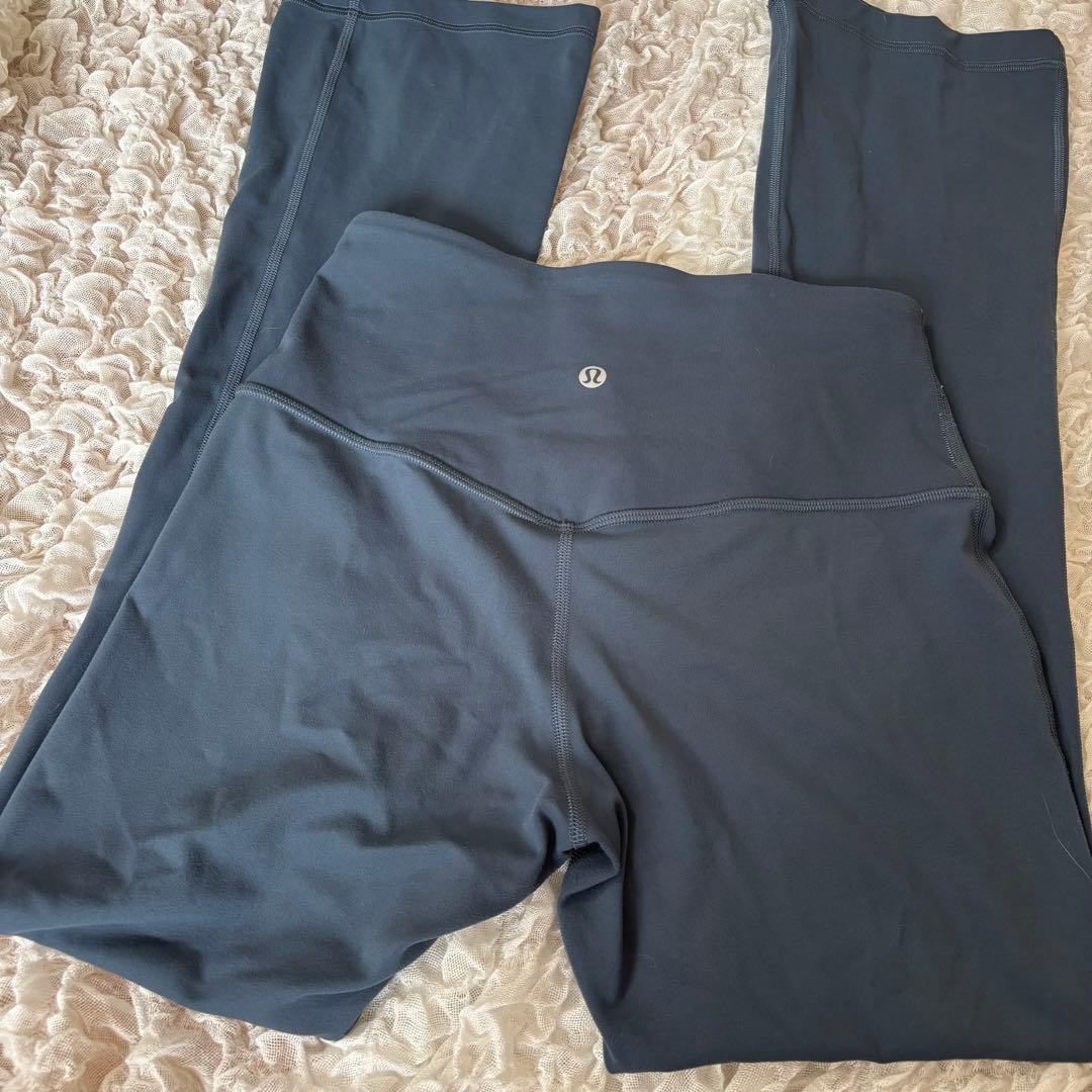 lululemonルルレモン アラインハイライズミニフレアレギンス