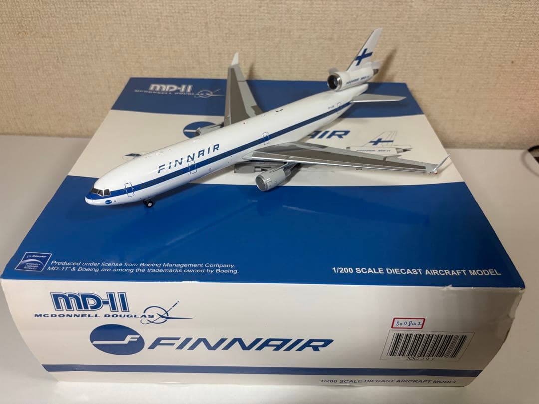 航空機・ヘリコプター JCwings FINNAIR MD-11 1/200
