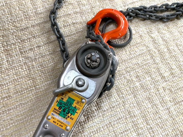 【ステンレスミックス構造】チェーンブロック -630