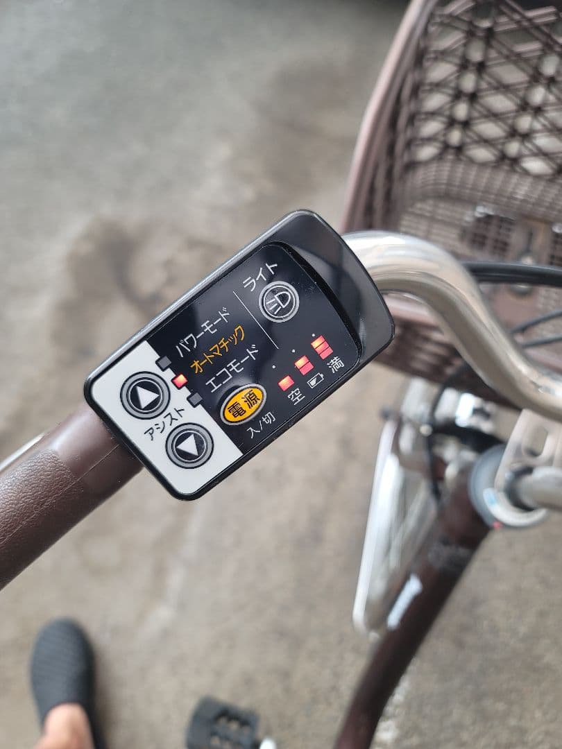 Panasonic　電動アシスト自転車　vivi TX 24型　チョコブラウン