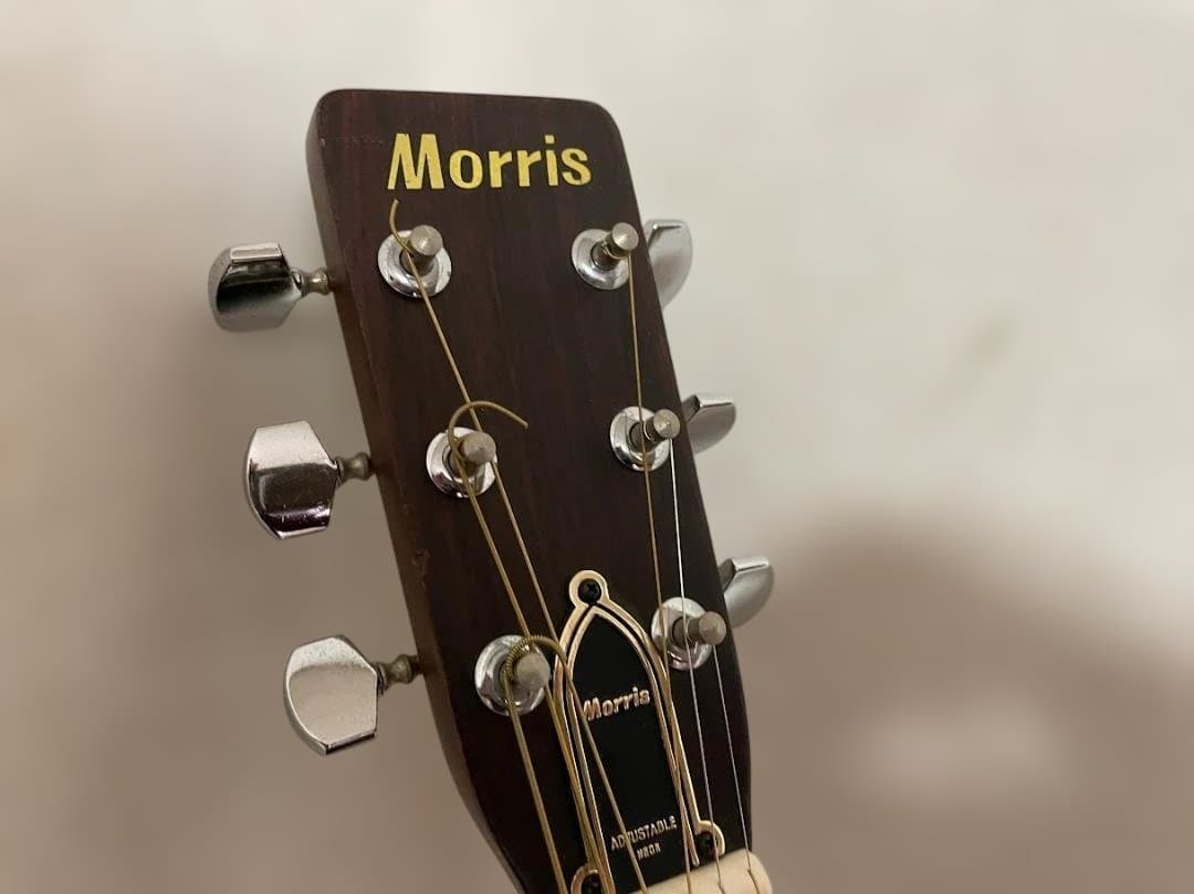 【1973年寺田製】Morris W-25 縦ロゴ 3ピースバック HC付