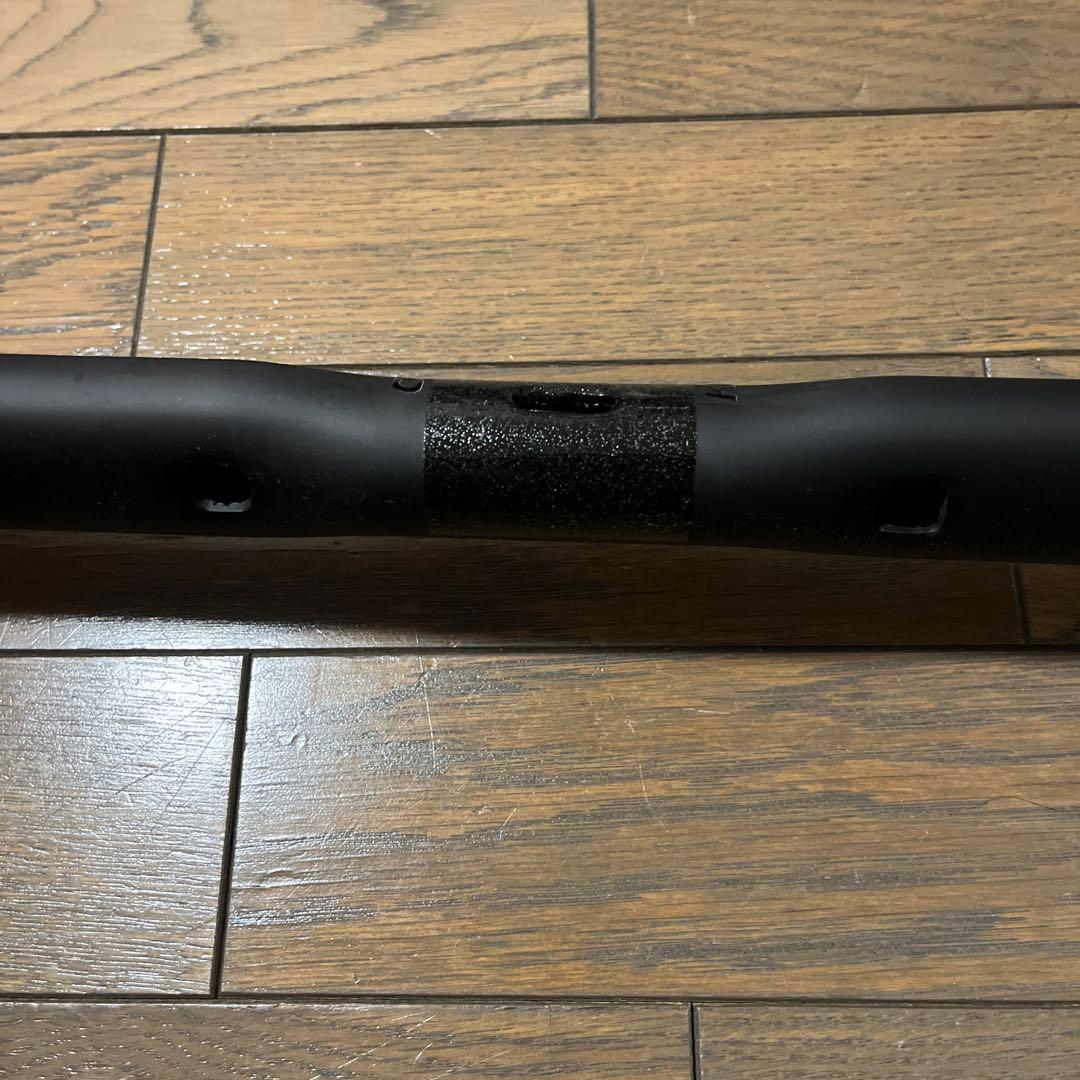 超軽量 実測130g ロードバイク ピスト カーボンハンドル 380mm