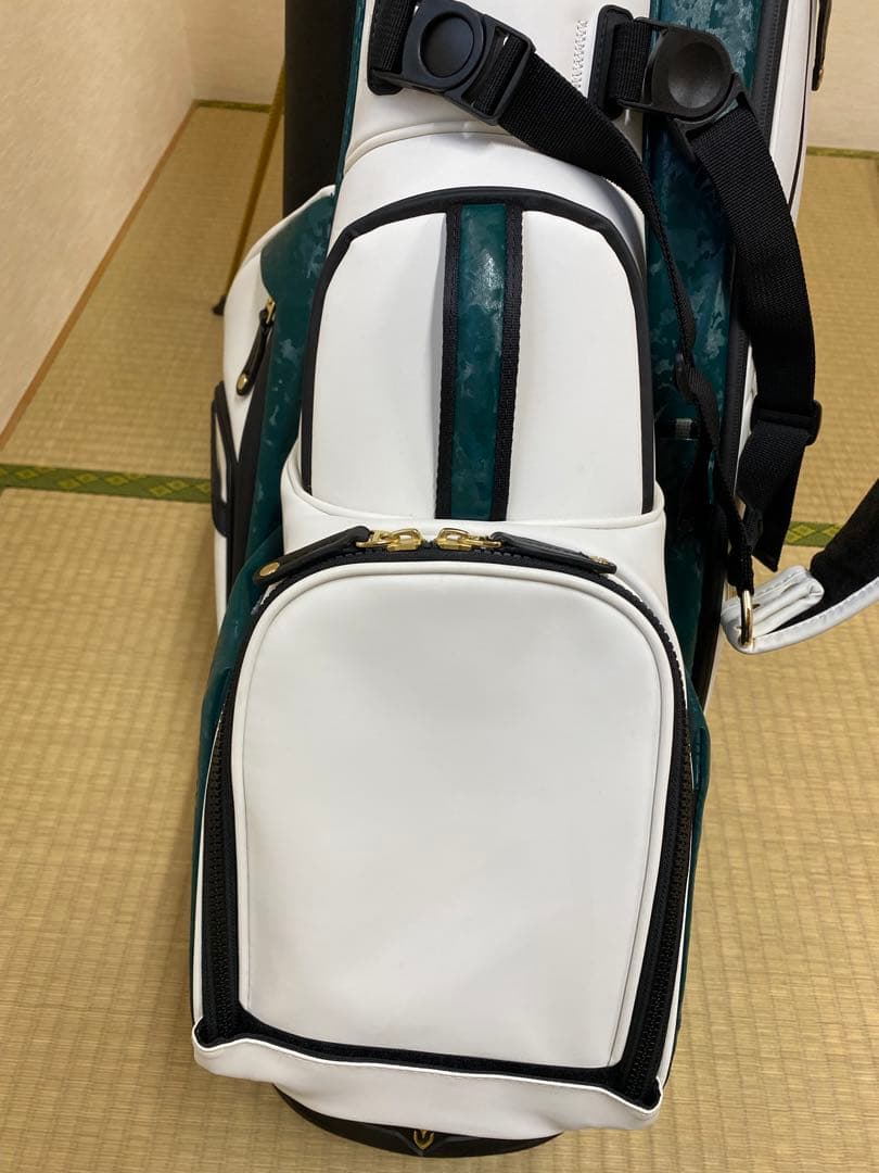 VESSEL　プレイヤー4.0 プロ　camo マスターズカラー　キャディバッグ