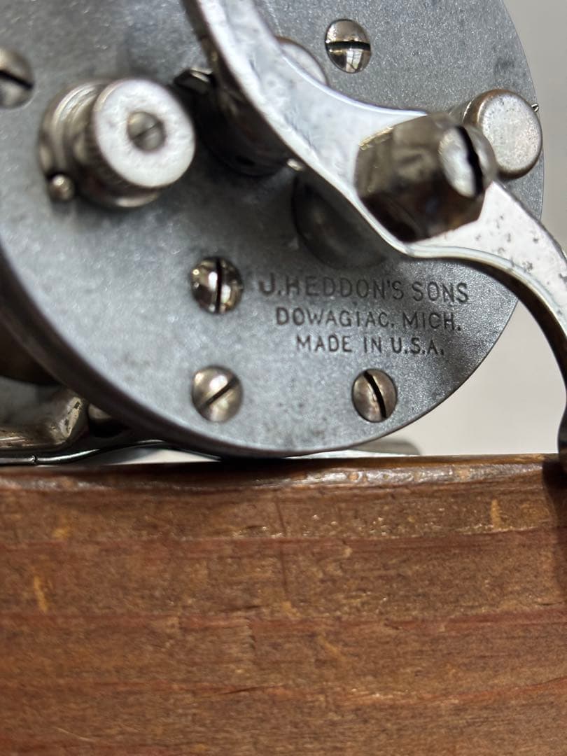 超希少Heddon Waltonian 31AB 完動品ヘドンダイレクトリール
