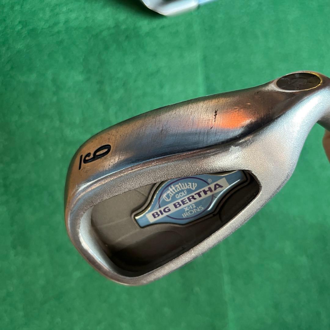 キャロウェイ BIG BERTHA X-12 アイアン 6本セット 6〜PW