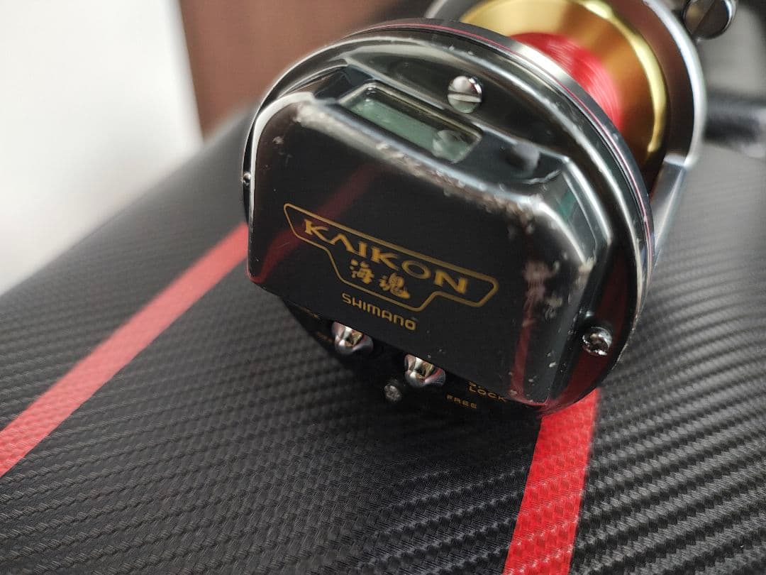 最終値下げSHIMANO KAIKON リール シマノ07海魂４０００t 石鯛