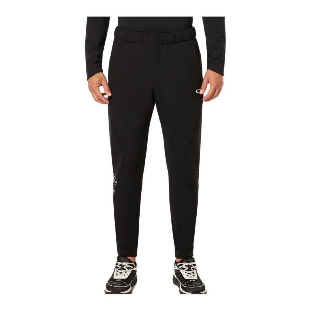 オークリー　トレーニングウォームパンツ　保温撥水　ブラック　 JPN-XL