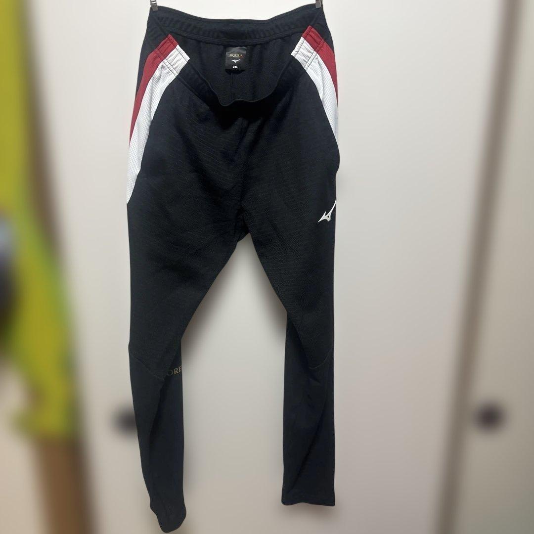 Mizuno Morelia ジャージ 2XL ブラック/レッド
