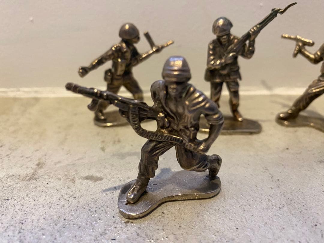 SSUR silver レベルエイプ　ミリタリー兵士フィギュア 5体セット