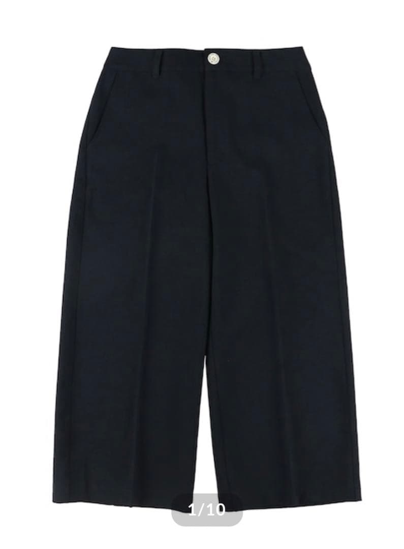 zoy WOMENS 強撚ウールタッチ ロングパンツ 071632402