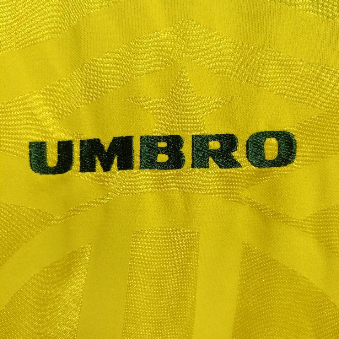 UMBRO アンブロ ブラジル CBF サッカーイエローユニフォーム 90s