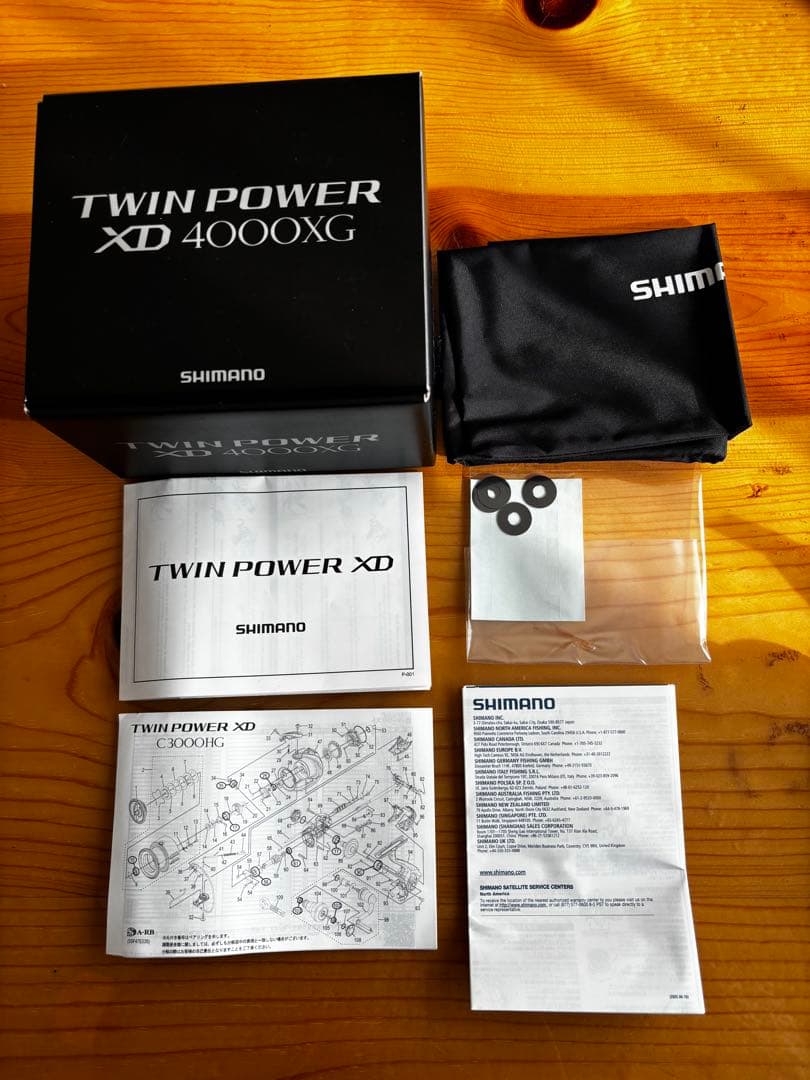 SHIMANO TWIN POWER XD 4000XG スピニングリール