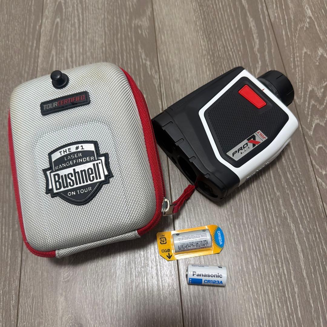 Bushnell PRO X7 JOLT ゴルフ用距離計 ケース付き