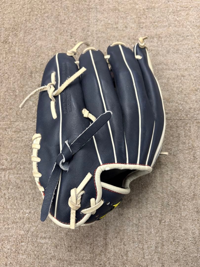 【美品】ミズノ MIZUNO ワールドウィン 軟式グローブ 外野手用 希少カラー