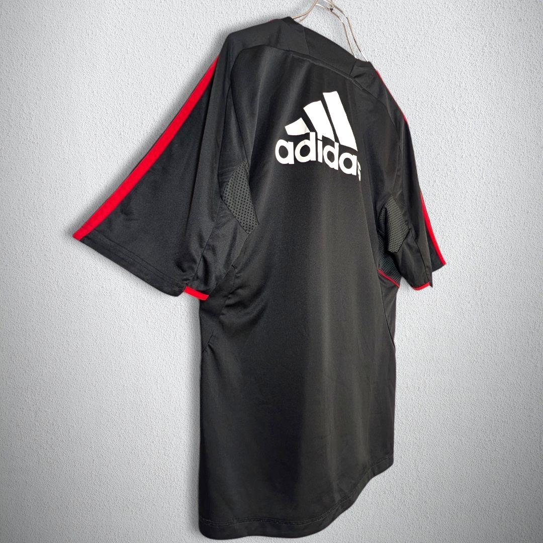 古着 サッカー ACミラン プラクティスシャツ メンズ Lサイズ相当
