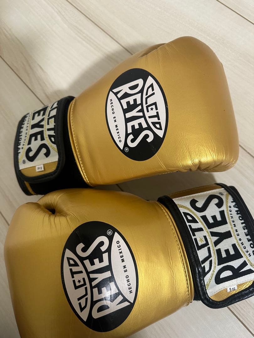 CLETO REYES ボクシング ゴールド　8オンス　K-1 Winning