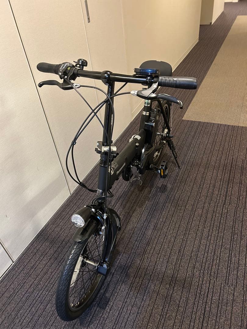 2回のみ使用◆Panasonic オフタイム　折りたたみ自転車 電動アシスト