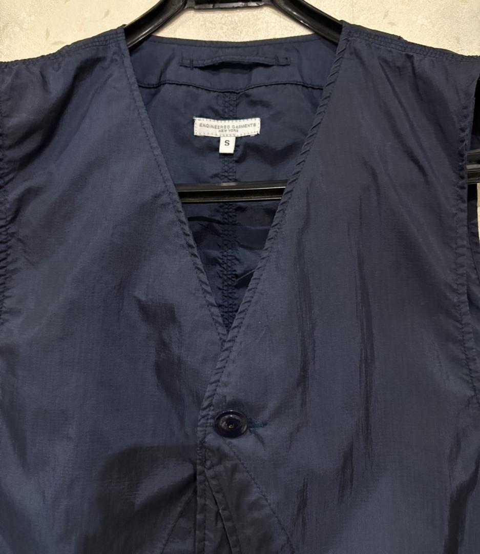 ＊Engineered Garments ナイロン アップランドベスト S