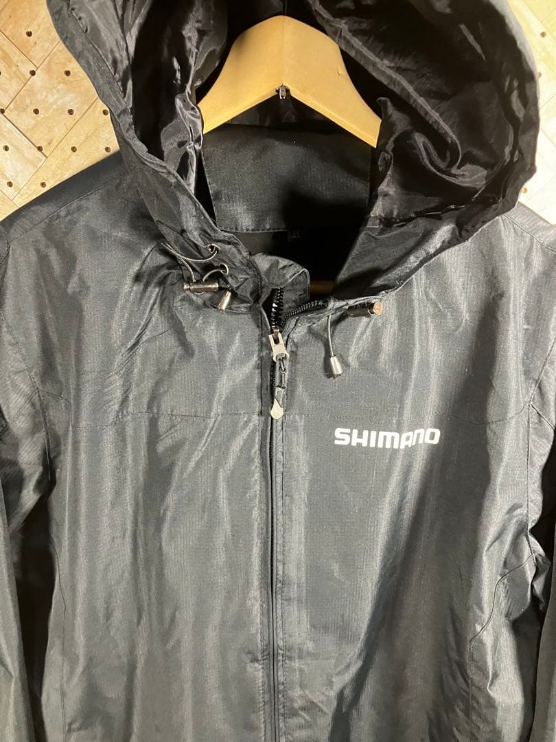 SHIMANO 防水透湿 ナイロンジャケット XL 釣り 耐水圧20000mm