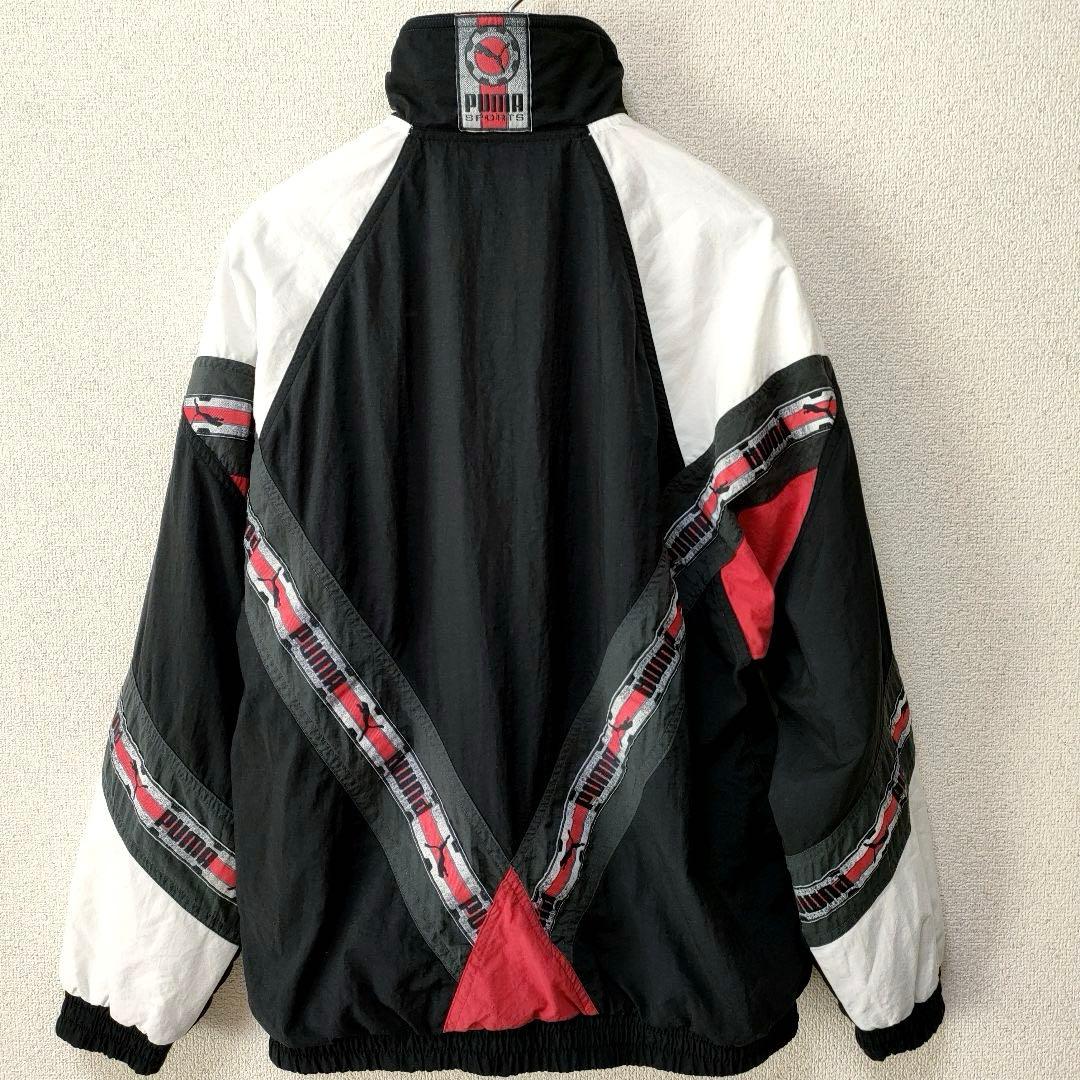 90s OLD PUMAオールド　プーマ　ナイロンジャケット　ゆるダボ