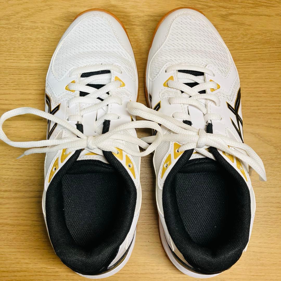 未使用　ASICS GEL-ROCKET 10 23㎝　ホワイト　ブラック