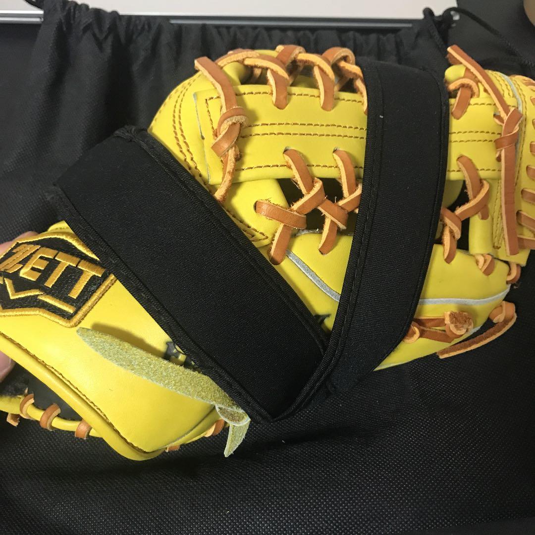 ZETT FINE Catch I イエロー グローブ
