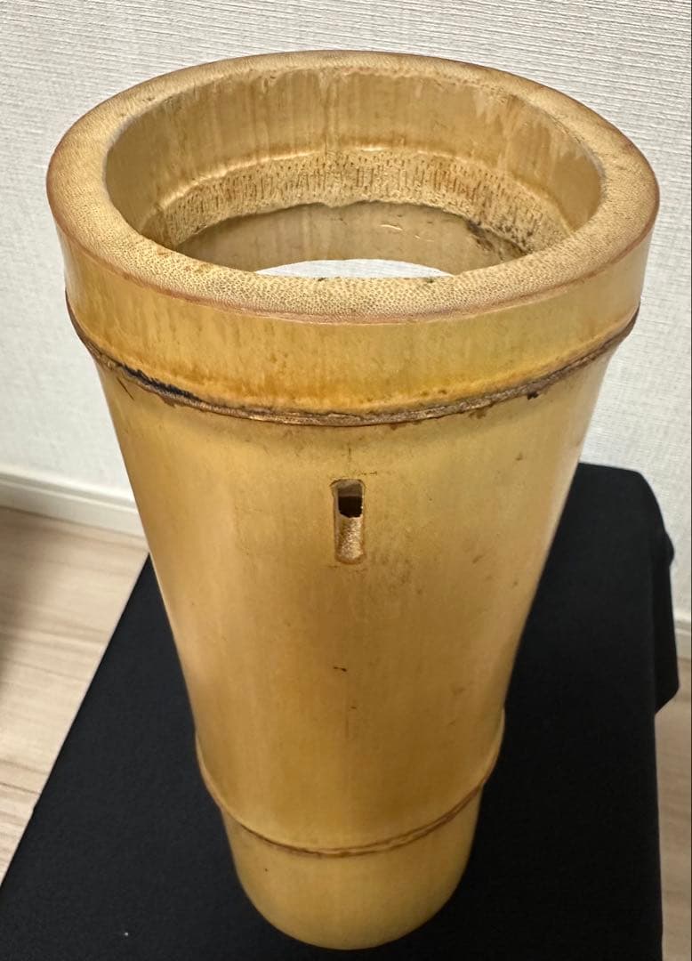 東大寺　二月堂焼印の竹花入