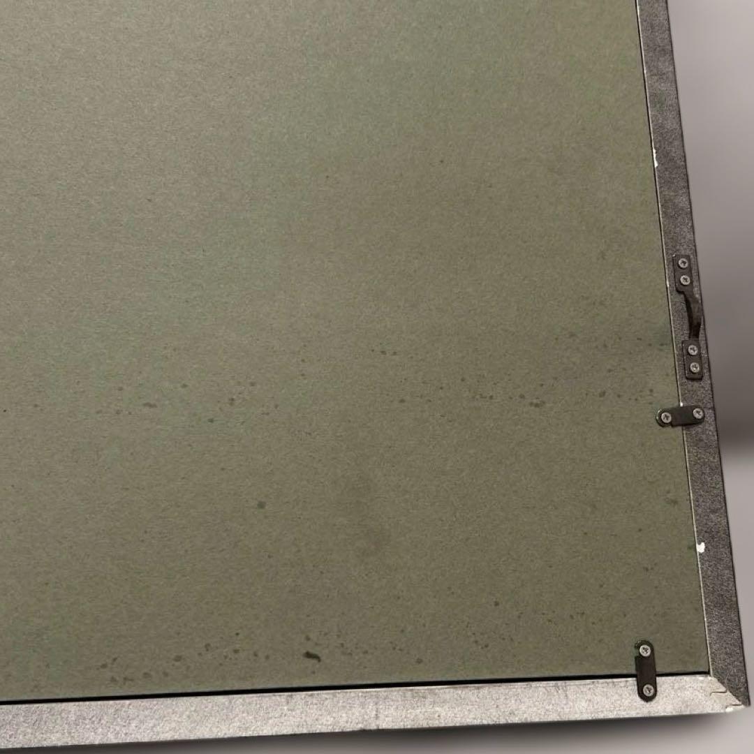 未使用訳あり　日本画　額装　横長大型　黒123cm 書道　和額　和風インテリア