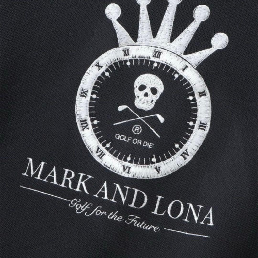 新品　未使用　MARK & LONA ゴルフ用セーター 46 ブラック/ブルー