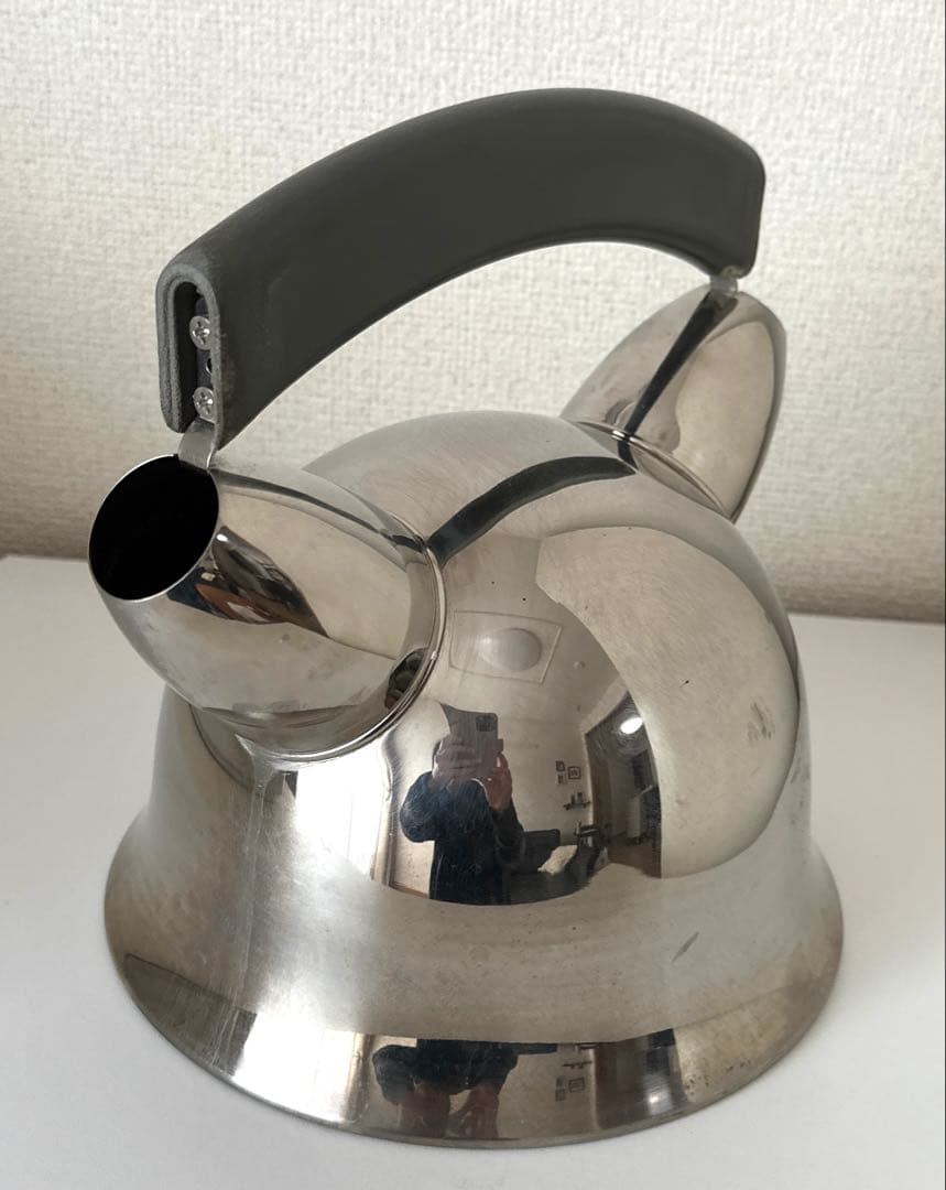 〇251056 アレッシ Alessi Mama O ステンレスやかん ケトル