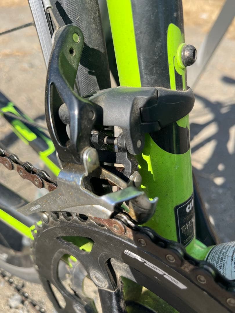 【名機】Cannondale CAAD8 グリーン 105装備（要メンテナンス）