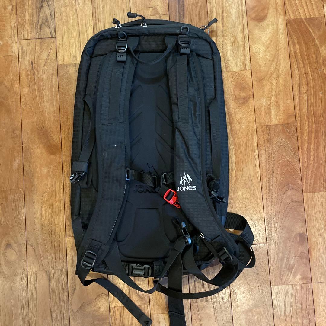 JONES DSCNT 19L ブラック バッグ