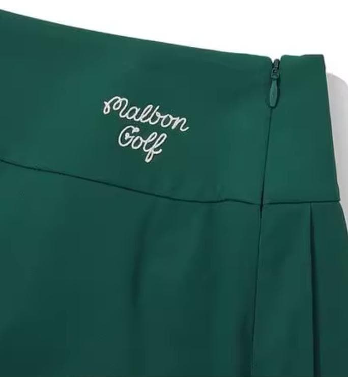 Malbonレディースゴルフウェア上下セット半袖トップス×スカート軽量ストレッチ