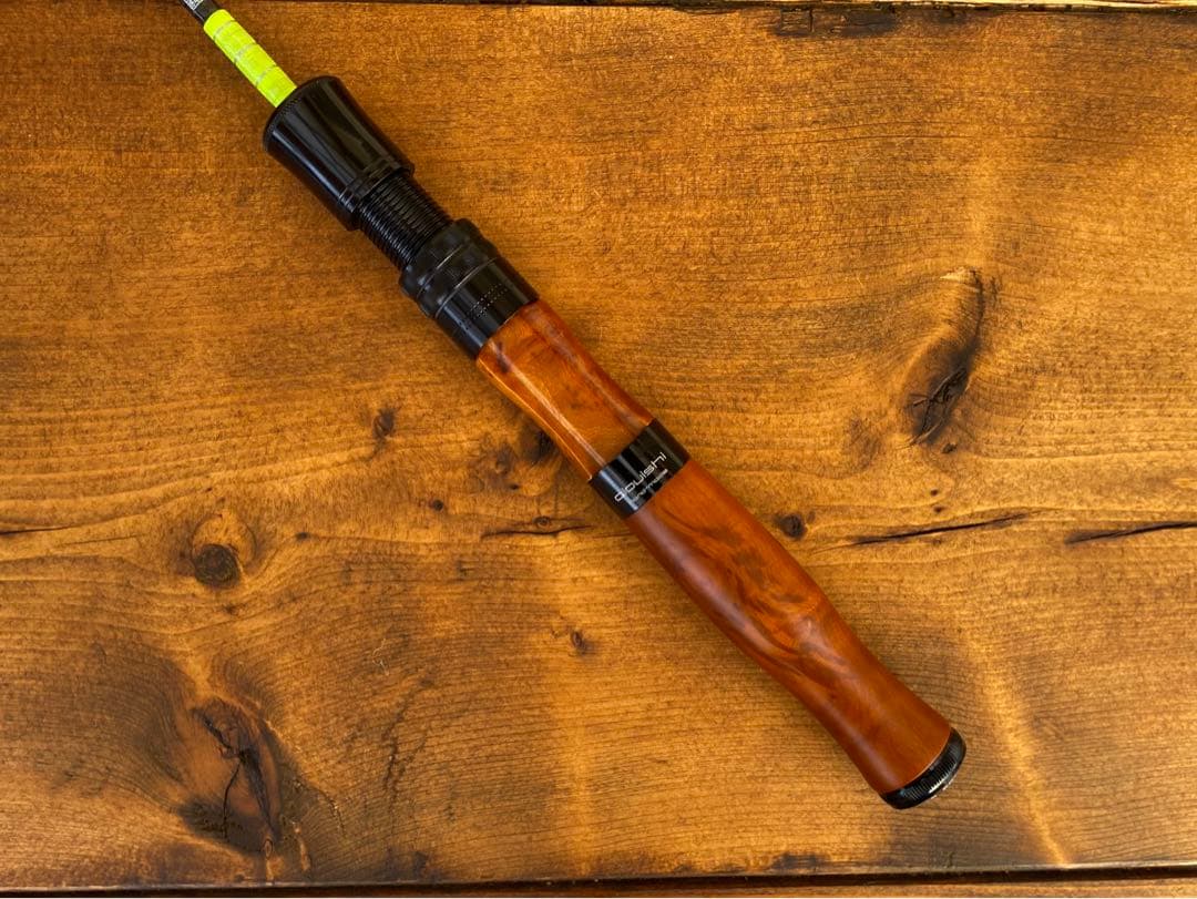 トラウトロッド　ウッドグリップ　フェルールロッド　5ft2inch 山女魚　岩魚