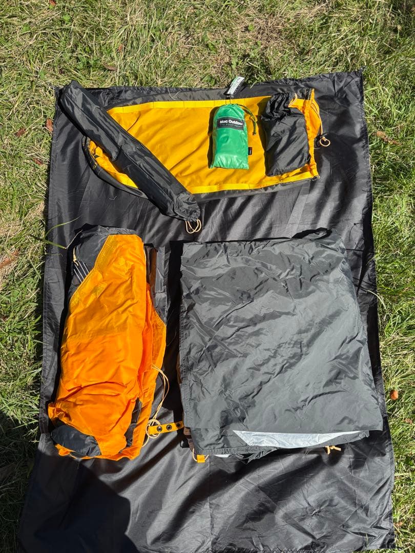【美品】the north face mountain25 ※フットプリント付き