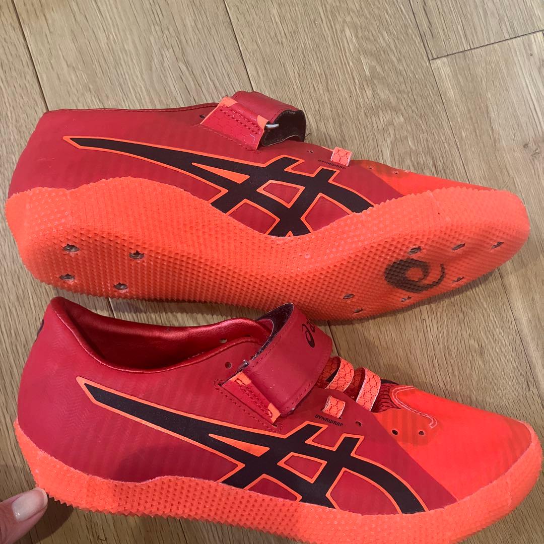 asics ハイジャンププロ2（L）スパイクシューズ オレンジ　27.5cm陸上