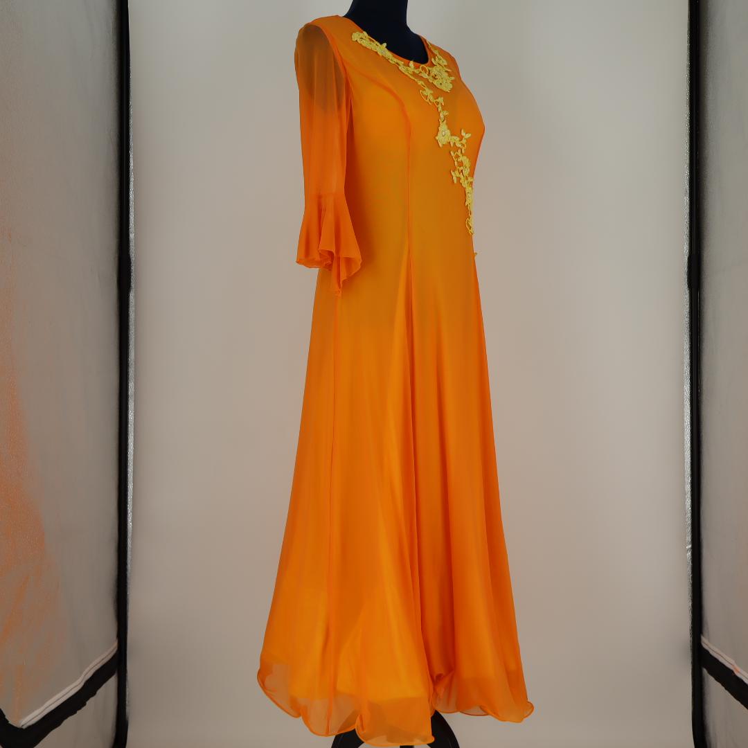 【美品 社交ダンス衣装】prima boutique プリマブティック ドレス