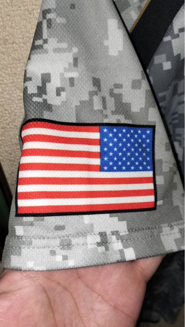 米軍US ARMY サイクルシャツ　バックポケット　ロードバイク