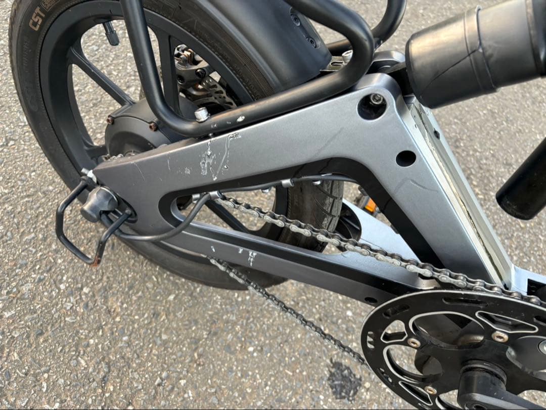 電動アシスト折りたたみ自転車 AIDDE