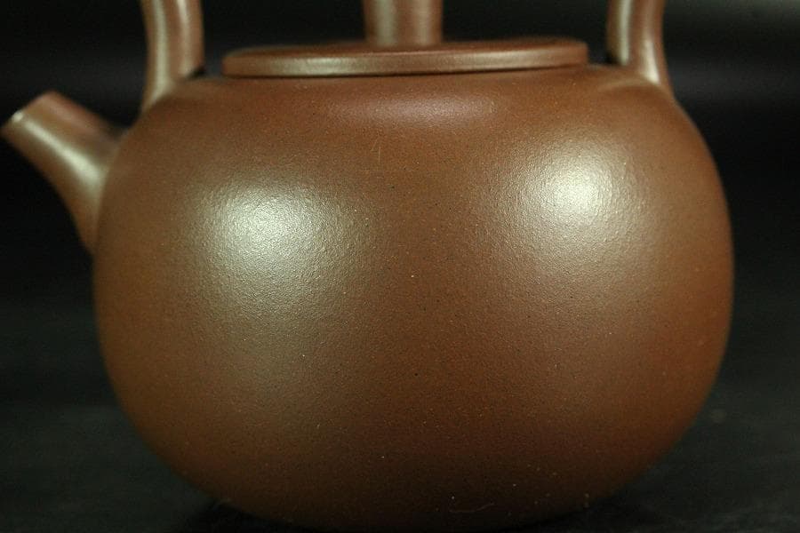 中国美術 煎茶 紫泥 茶器 急須 在印(K-YC690)