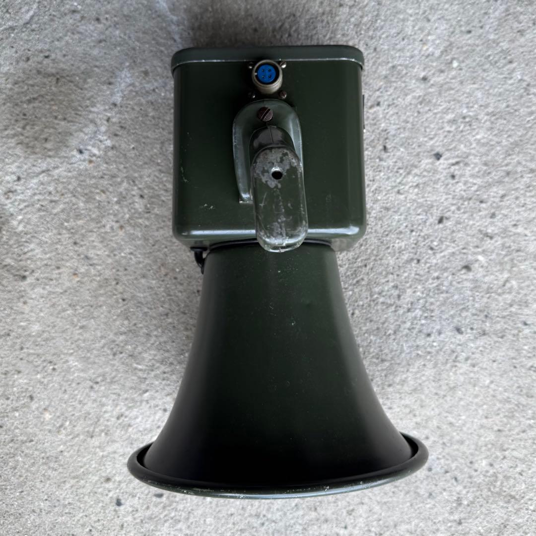 SNT1739 米軍放出品 拡声器「AN/PIQ-5A 」 動作未確認 現状品