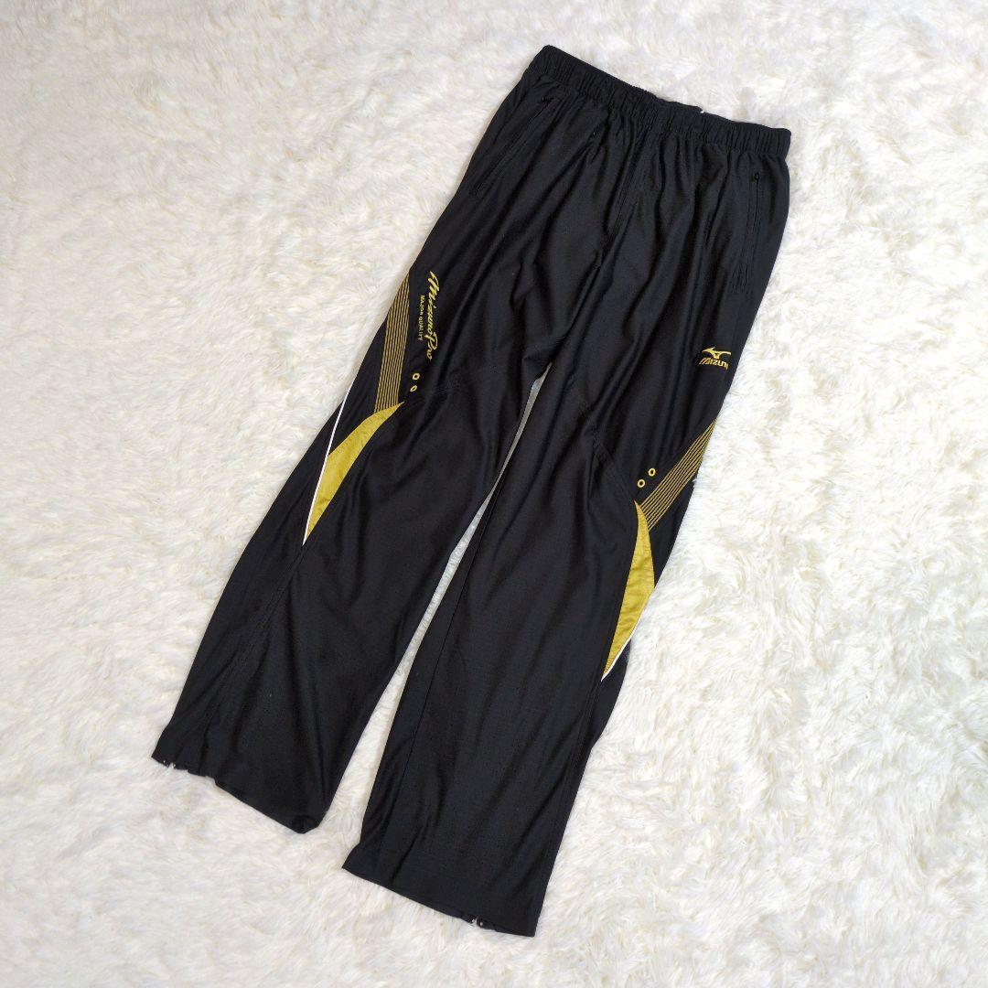 ミズノプロ　トレーニングウェア　半袖　ハーフジップ　パンツ　野球　XO XL