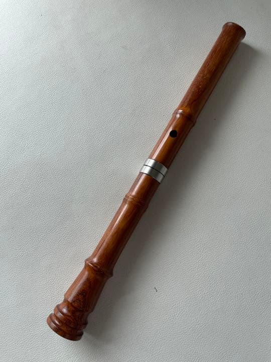 尺八 和楽器 楽器 木管 二本継 中古品