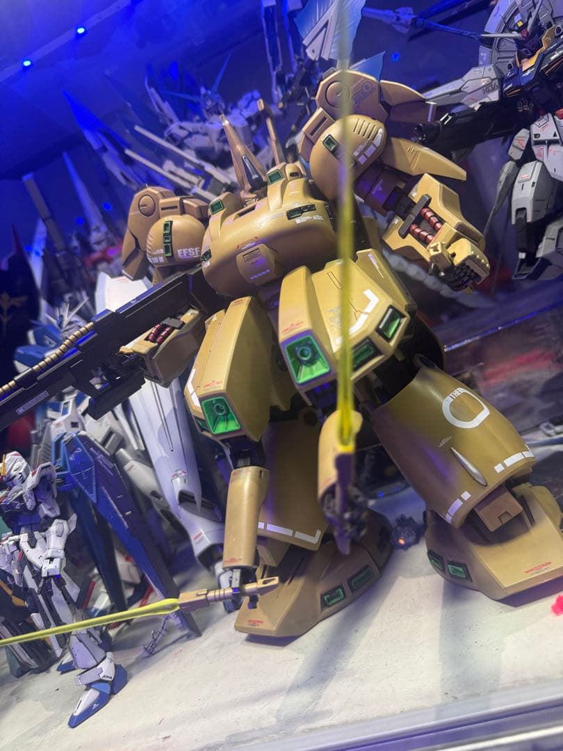 MG ジオ　ジ・Ｏ　塗装完成品　ガンプラ　プラモデル　塗装済み　Zガンダム