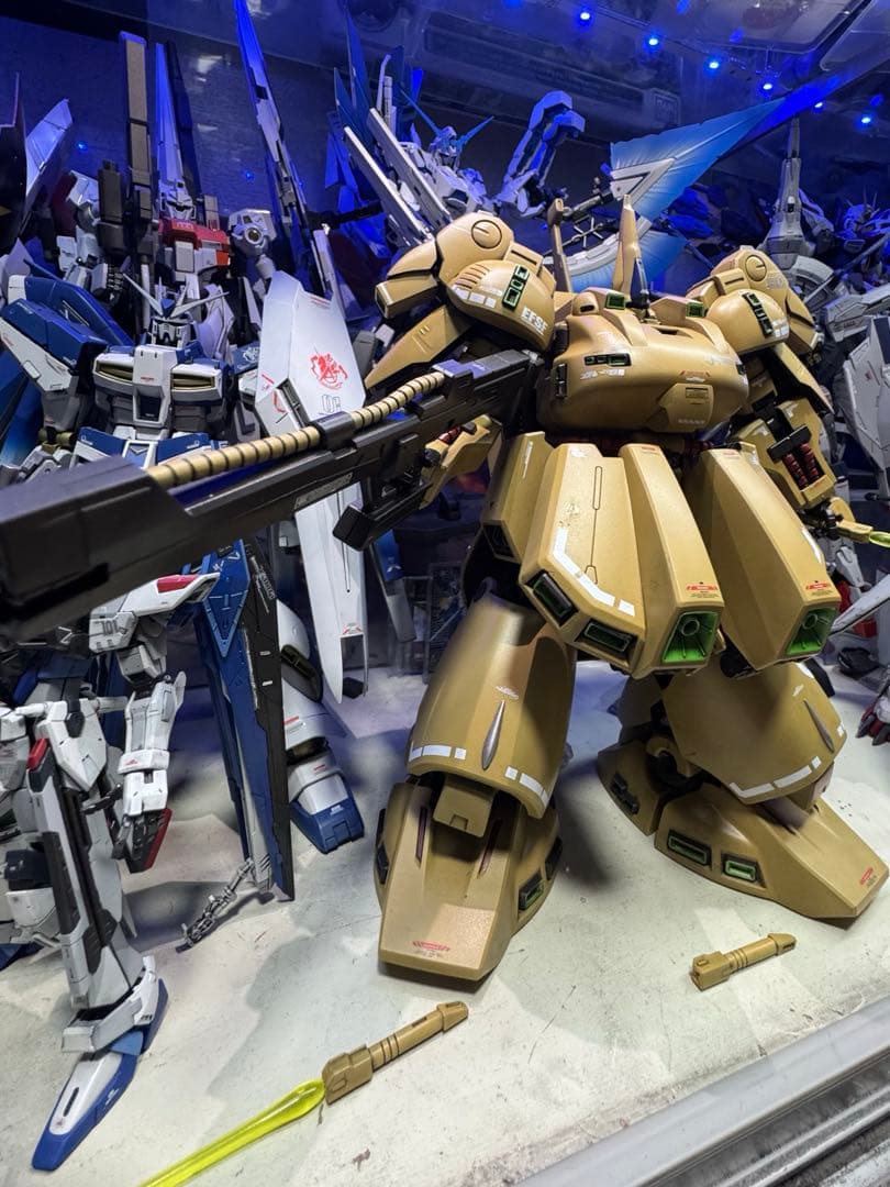 MG ジオ　ジ・Ｏ　塗装完成品　ガンプラ　プラモデル　塗装済み　Zガンダム