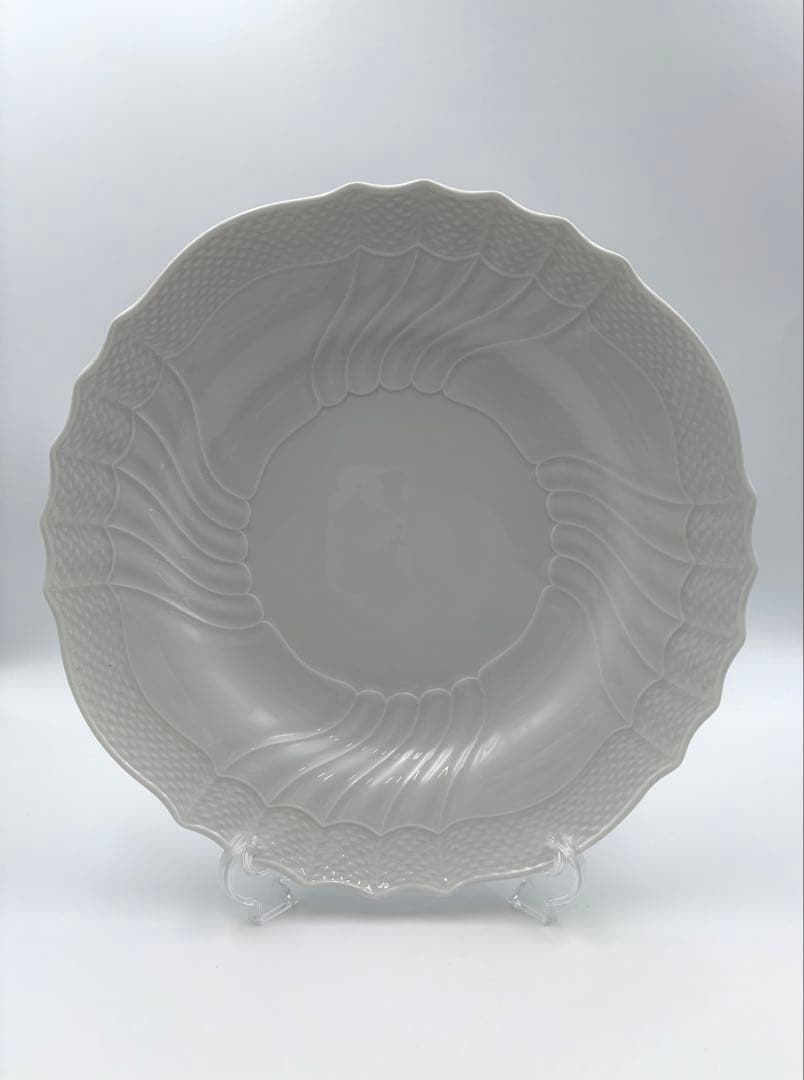 未使用保管品　リチャードジノリ ベッキオホワイト　プレート　2枚セット　箱付