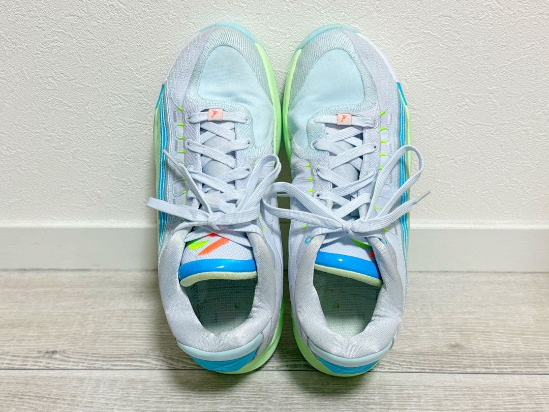 【格安】Luka 4 PF Navigator jordan バッシュ 水色 白