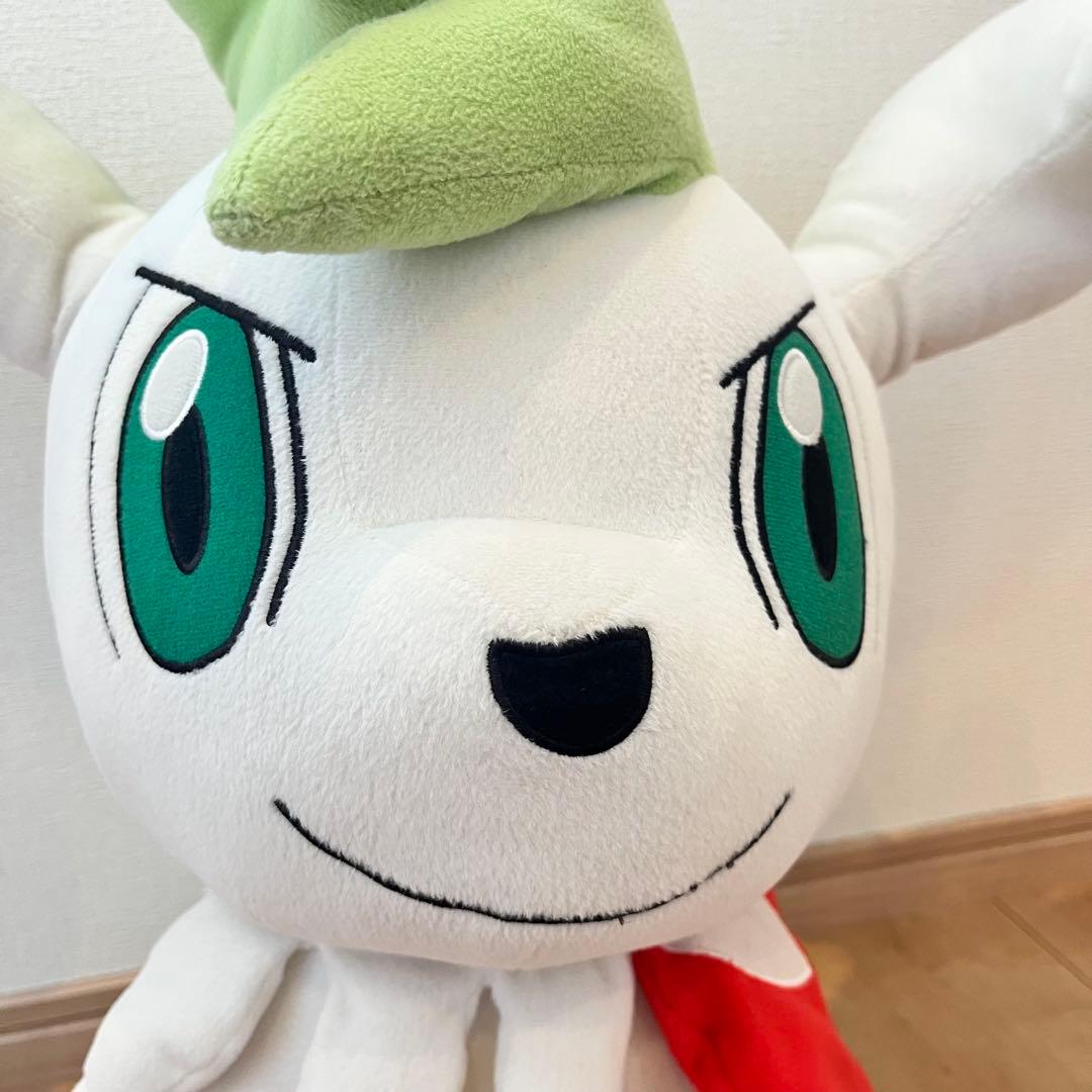【当時物】一番くじ　ポケモン　シェイミ　スカイフォルム　特大ぬいぐるみ