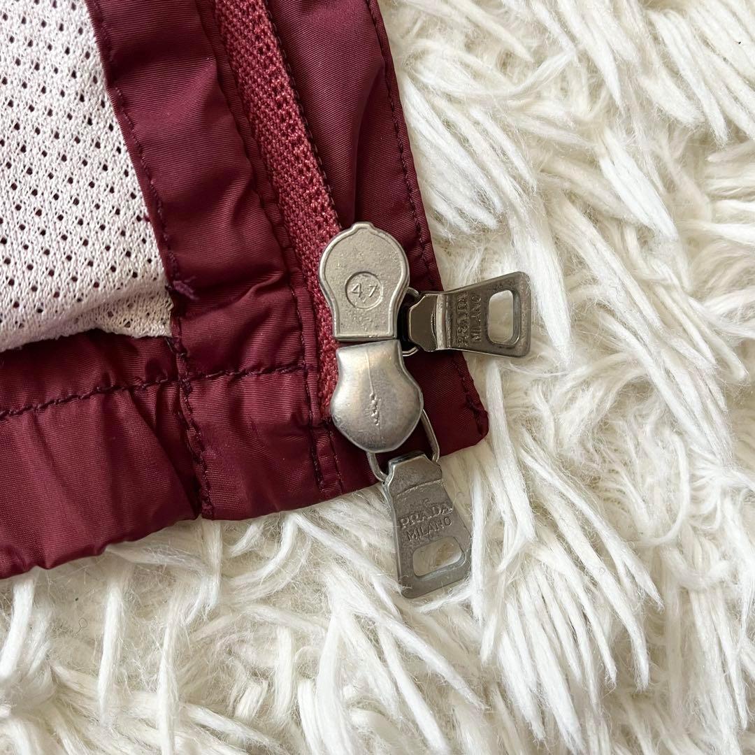 PRADA sports プラダスポーツ ナイロン ベスト ジップアップ