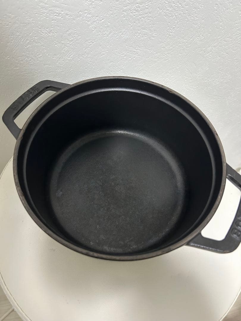 STAUB 18cm ストウブ 黒 ブラック